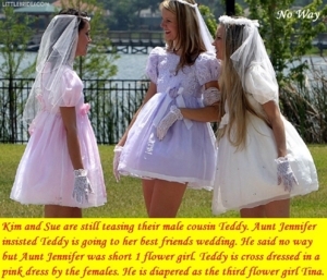 Shaved Bathed Diapered & Perfumed - Wearing Sexy Lingeie, A Frilly Dress & Heels!, A/B D/L Sissy Crossdresser Humiliation, Adult Babies,Feminization,Sissy Fashion,Diaper Lovers,Dominating Mistress Or Master,Dolled Up