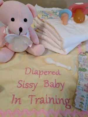Always Diapered - Loving It!, AB/DL Sissy Crossdresser, Adult Babies,Feminization,Sissy Fashion,Diaper Lovers,Dolled Up