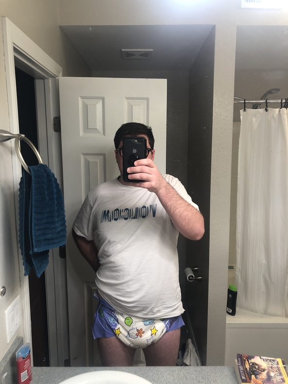 Sissy baby in training  - Wearing diapers to bed , Sissy diapered , Diaper Lovers,Adult Babies
