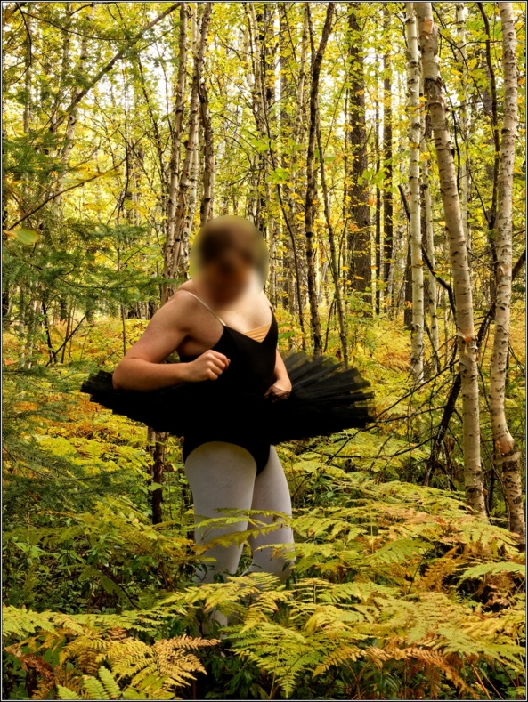 Black tutu 8 - Part 2, black,platter,tutu,outdoor,forest,sissy,ballerina,ballet, Sissy Fashion,Body Suits,Fairytale