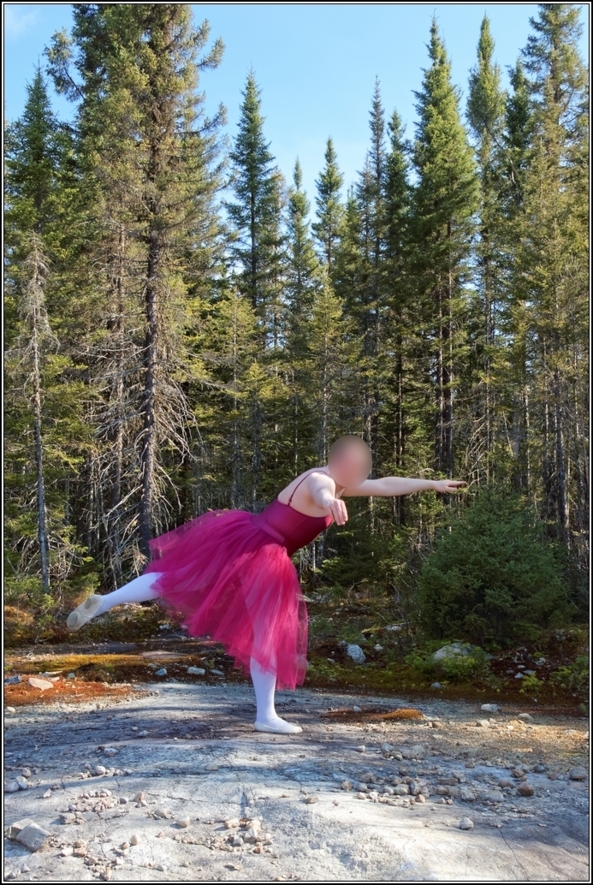 Forest ballerina 1 - Part 1, romantic,tutu, outdoor,forest,sissy,ballerina,ballet, Sissy Fashion,Body Suits,Fairytale