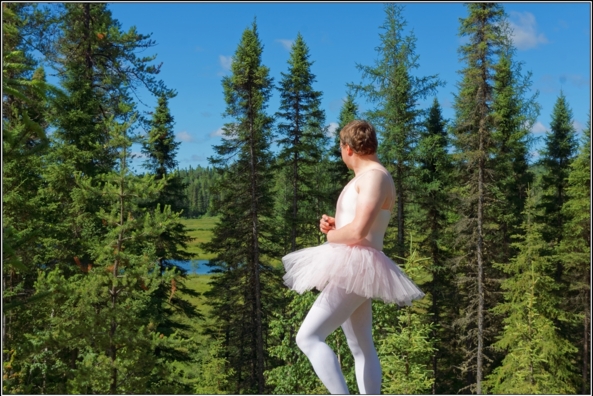 Pink tutu - part 1, ballerina,tutu,platter,ballet,outdoor,crossdresser,forest, Body Suits,Sissy Fashion,Fairytale