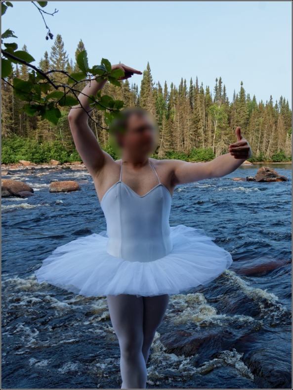 Sissy ballerina 13-The River, forest,crossdresser,outdoor,ballet,platter,tutu,ballerina,river, Body Suits,Sissy Fashion,Fairytale