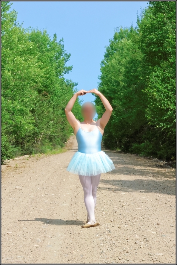 Blue tutu - part 1, blue,tutu,outdoor,forest,crossdresser,ballet,ballerina, Sissy Fashion,Body Suits,Fairytale