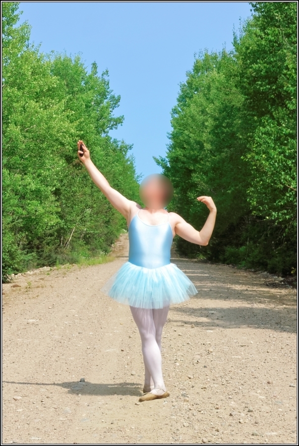 Blue tutu - part 1, blue,tutu,outdoor,forest,crossdresser,ballet,ballerina, Sissy Fashion,Body Suits,Fairytale