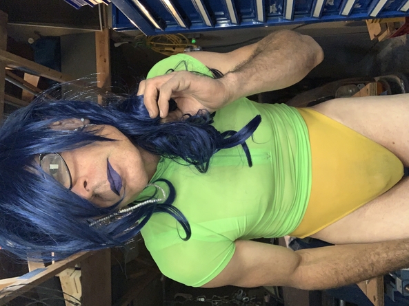 Sexy Blue - Gallery Pic, Submissive Sissy,sexysissy,sissy cocksucker,sissy anal,Denversissy, Feminization,Dolled Up,Sissy Fashion