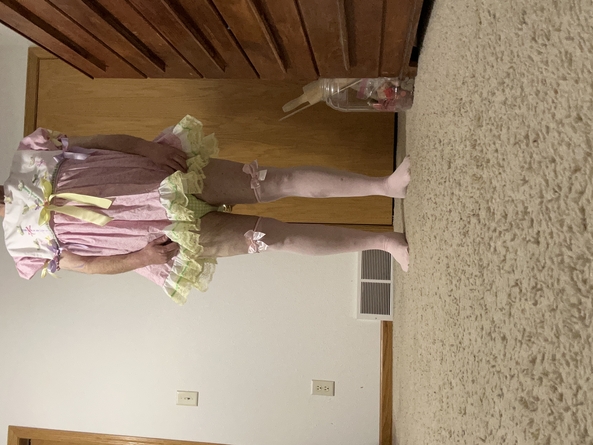 Easter Dress, ABDL Sissy,Wet and Mess, Adult Babies,Sissy Fashion,Diaper Lovers