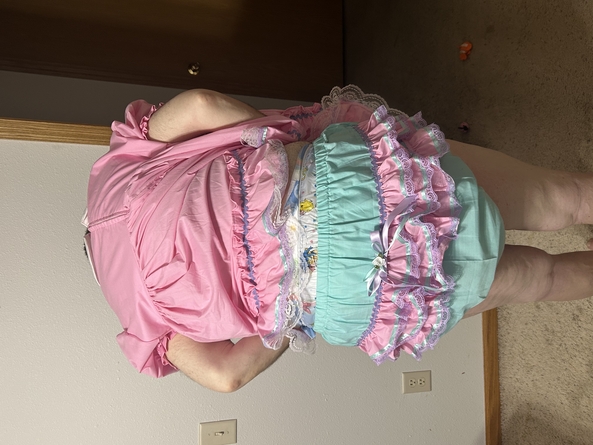 My new Dress, ABDL Sissy Dress, Adult Babies,Sissy Fashion,Diaper Lovers