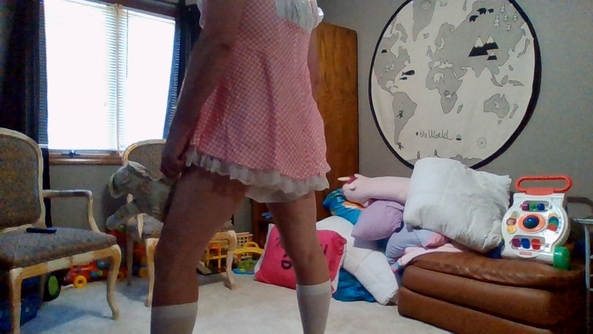 new sissy dress - just trying to figure this out, sissy baby, Adult Babies,Feminization,Sissy Fashion,Diaper Lovers