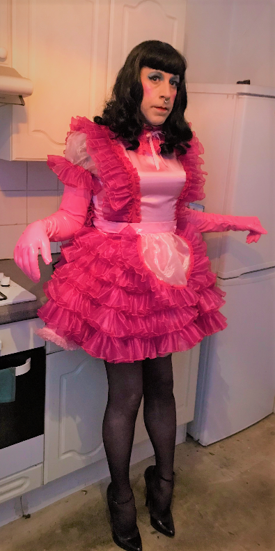 Pink Prissy Sissy Maid - Sissy, sissy maid, Sissy Fashion