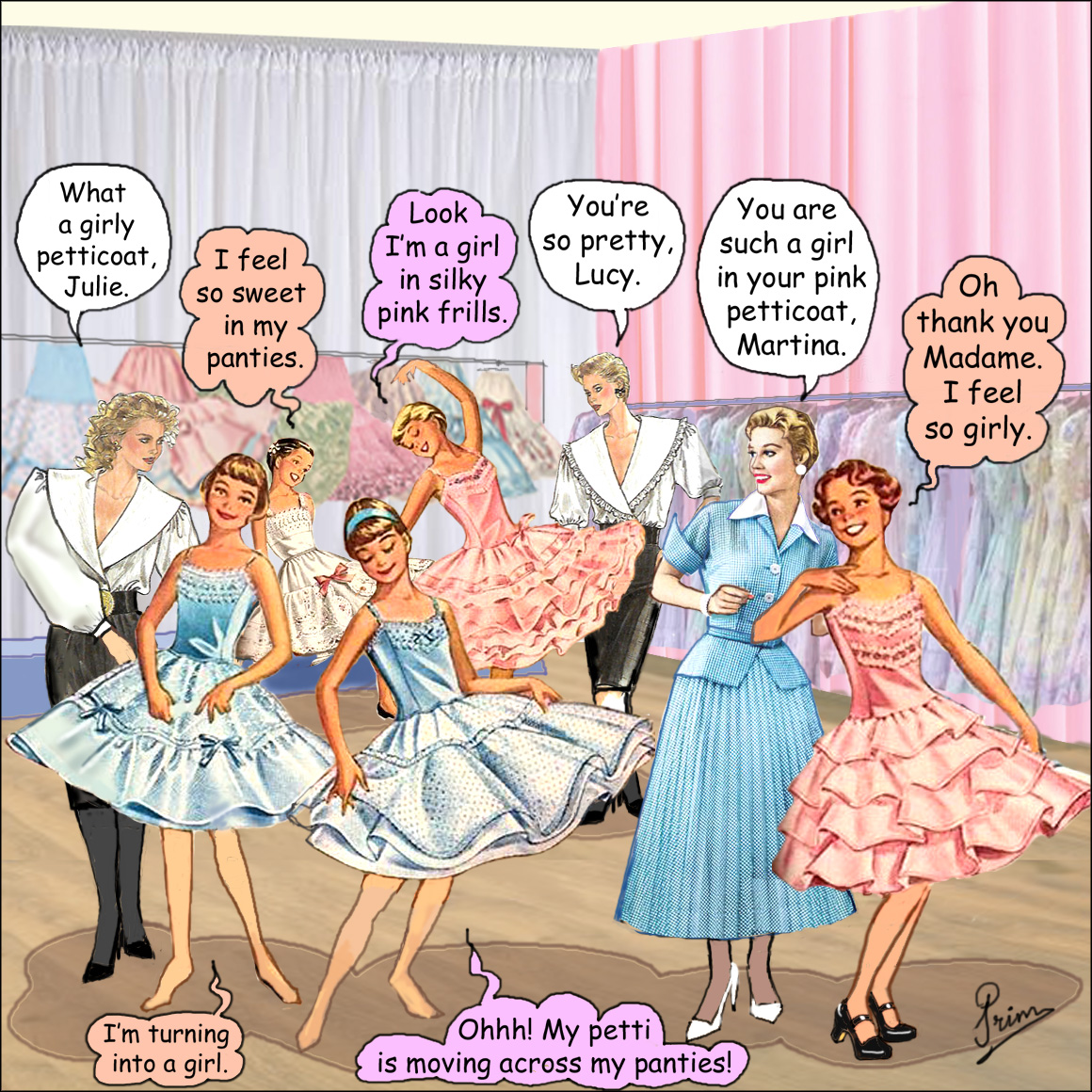 petticoat sissies for wife