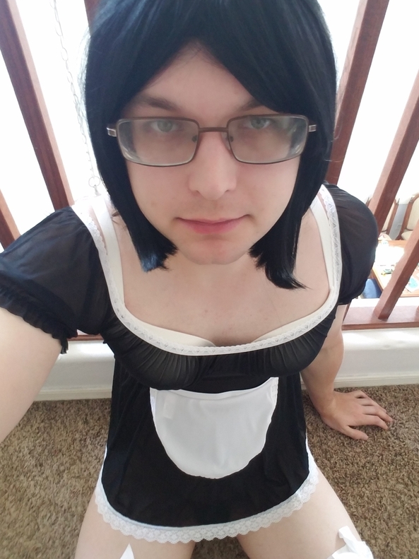 sissy maid femboy - Showing off my cute and slutty maid outfit., sissy,maid,femboy,exposed,humiliation,boy,sissyboy,sissymaid,maidoutfit, Feminization,Bisexual Orientation,Sissy Fashion,Increased Sexuality,Dolled Up,Bad Boy To Good Girl