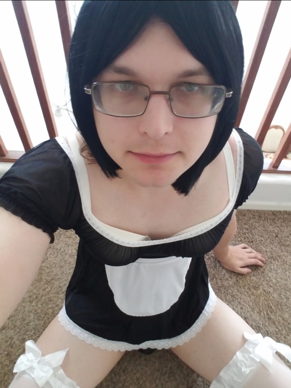 sissy maid femboy - Showing off my cute and slutty maid outfit., sissy,maid,femboy,exposed,humiliation,boy,sissyboy,sissymaid,maidoutfit, Feminization,Bisexual Orientation,Sissy Fashion,Increased Sexuality,Dolled Up,Bad Boy To Good Girl