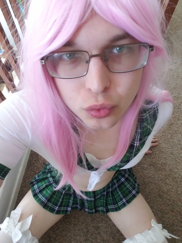 sissy kisses - Blowing some sissy kisses for sissykiss, I guess you could say I was inspired. , sissy,kiss,kisses,sissykiss,sissyboy,transgirl,schoolgirl,uiform,sweet,femboy, Fairytale,Sissy Fashion,Bisexual Orientation,Dolled Up,Bad Boy To Good Girl