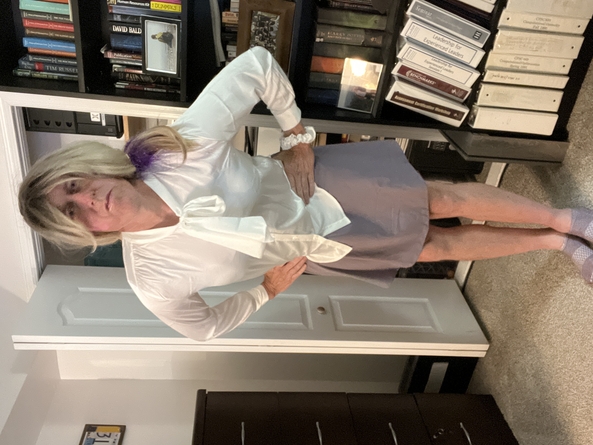 Secretary Lexie - Secretary Lexie Shalinskia, lexie shalinskia,fashion,skirt,secretary,blouse,style, Sissy Fashion,Dolled Up,Magical Change