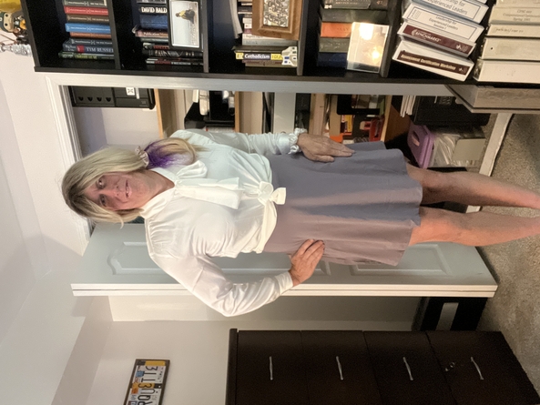 Secretary Lexie - Secretary Lexie Shalinskia, lexie shalinskia,fashion,skirt,secretary,blouse,style, Sissy Fashion,Dolled Up,Magical Change