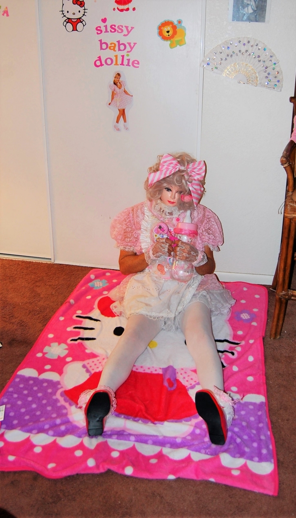 Even when she is naughty, she is nice. - Dollie being a dolly., Dollie sissy,Dollies nursery,I love pink, Adult Babies,Thumb Sucking,Wetting The Bed,Diaper Lovers,Dolled Up,Sissy Fashion