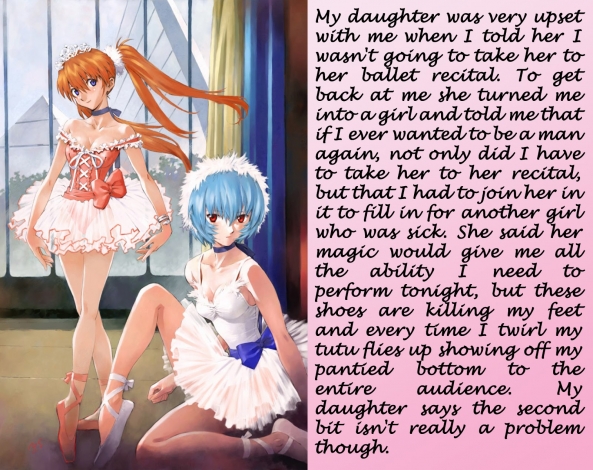 father and daughter ballet, sissy,tg,ballet,ballerina, Identity Swap,Quick Change