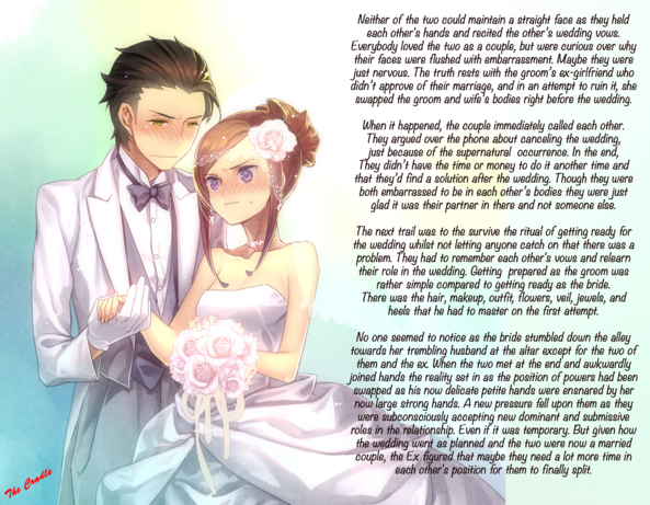 dont going as plained - i could make this work , wedding,bodyswap, Str8 Orientation,Wedding,Humiliation,Body Swap