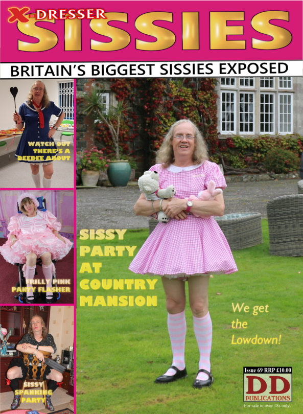 Magazine Covers, Sissies On Parade. X-Dresser Sissies,Deedee, Adult Babies,Sissy Fashion,Pop Culture