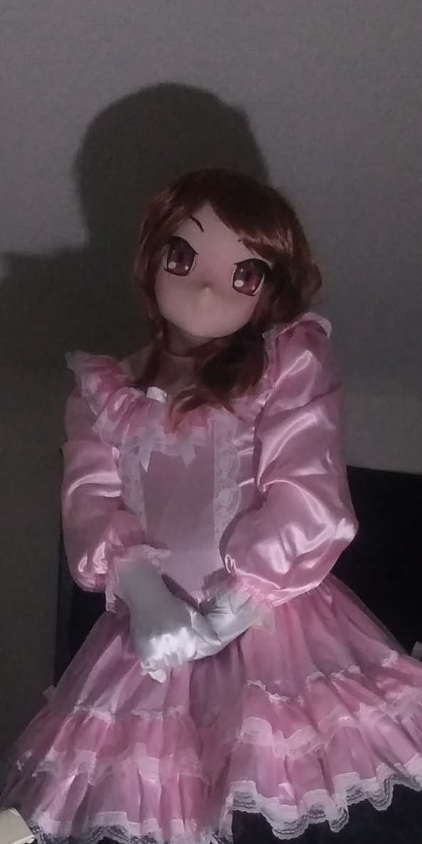 Sissy Dollie - Trying out my new mask., Anime dollie, Dolled Up