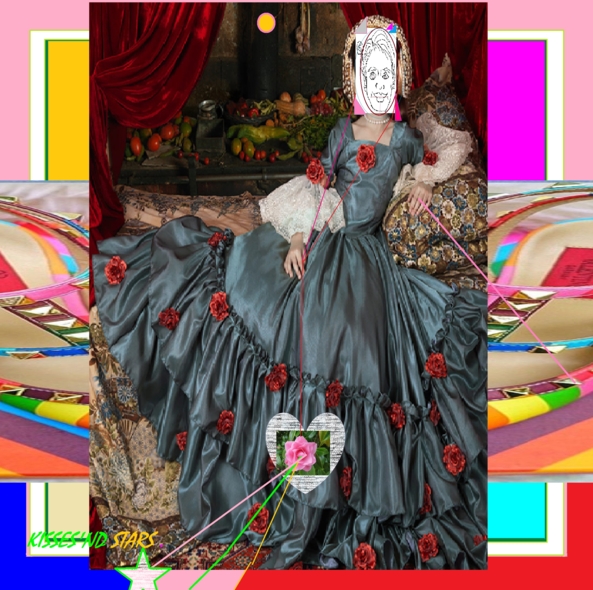 L'INVITATION AU VOYAGE - ROSES TRUE LOVE SENT, DE-COLLAGE,RE-COLLAGE,TG SUPPORT,LOVE(LY)MESSAGES,ROSE FOR ALL, Feminization