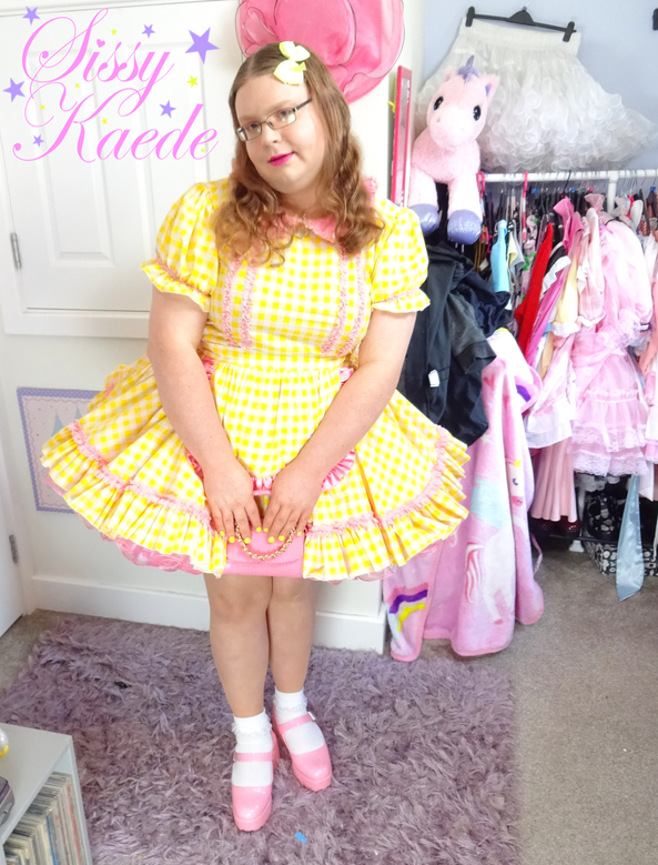 Maid Monday for Kaede - Would you like a maid waiting at home like me?, sissy,sissy dress,maid,frilly,prissy, Sissy Fashion,Dolled Up