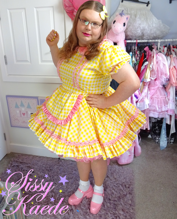 Maid Monday for Kaede - Would you like a maid waiting at home like me?, sissy,sissy dress,maid,frilly,prissy, Sissy Fashion,Dolled Up
