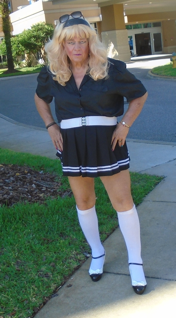 this sissy little girl cries every day - My Daddy/Master AL is very bad with Dementia, and this liitle girl has to drive him and go everyehere with HIM. So lately this sissy hasn't been dressing as my REAL Self, but have to dress and act a little more grown up, and this sissy don't like it, sissy,humiliation,permanent age regression,diapers,adult little girl, Adult Babies,Diaper Lovers,Sissy Fashion