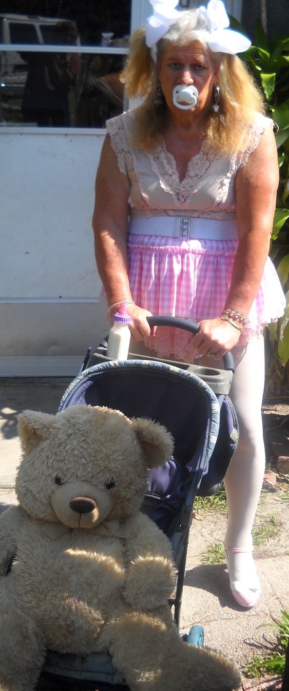 Happy to be back in her proper clothing - The 4 weeks that pansy had to dress as a , sissy,humiliation,permanent age regression,diapers,adult little girl, Adult Babies,Feminization