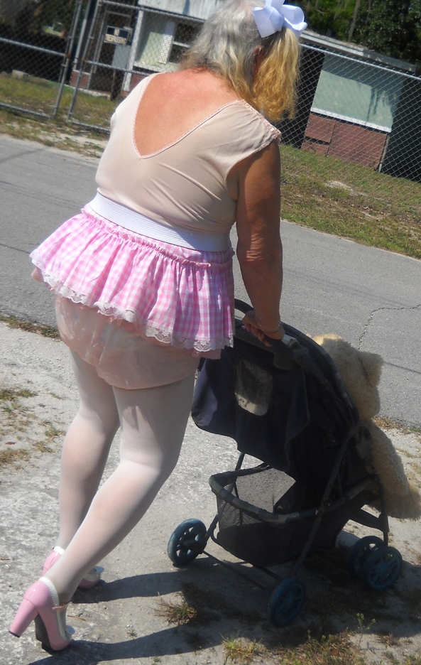Happy to be back in her proper clothing - The 4 weeks that pansy had to dress as a , sissy,humiliation,permanent age regression,diapers,adult little girl, Adult Babies,Feminization