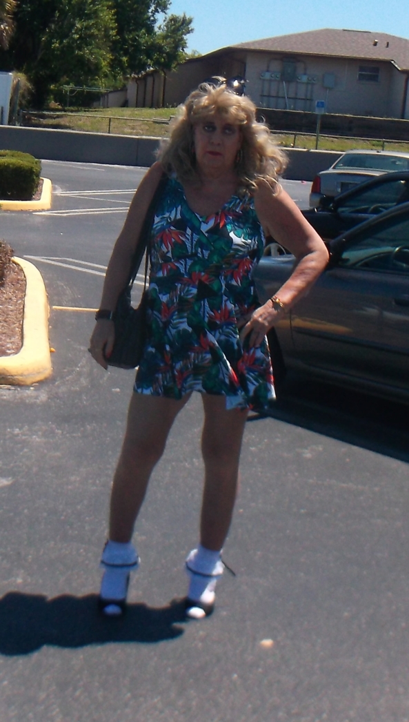pansy out with Daddy/Master - Depending on where they are going, Master doesn't want pansy's diaper to be to obvious, but yes, she is diapered at all times, and juvenile looking always, sissy,humiliation,adult little girl, Adult Babies