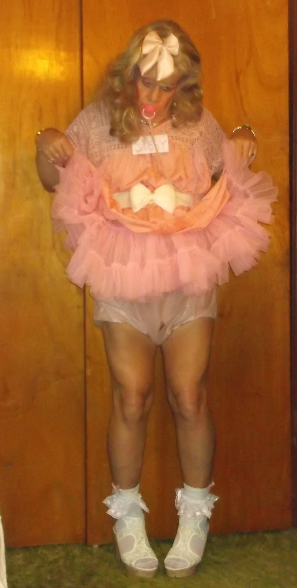 babypansy gets another New Dress - babypansy loves to show of his babygirl/sissy outfits. The sissy now has 30+ baby/little girl dresses , sissy,diapers,humiliation,adult baby, Adult Babies,Feminization,Diaper Lovers,Sissy Fashion