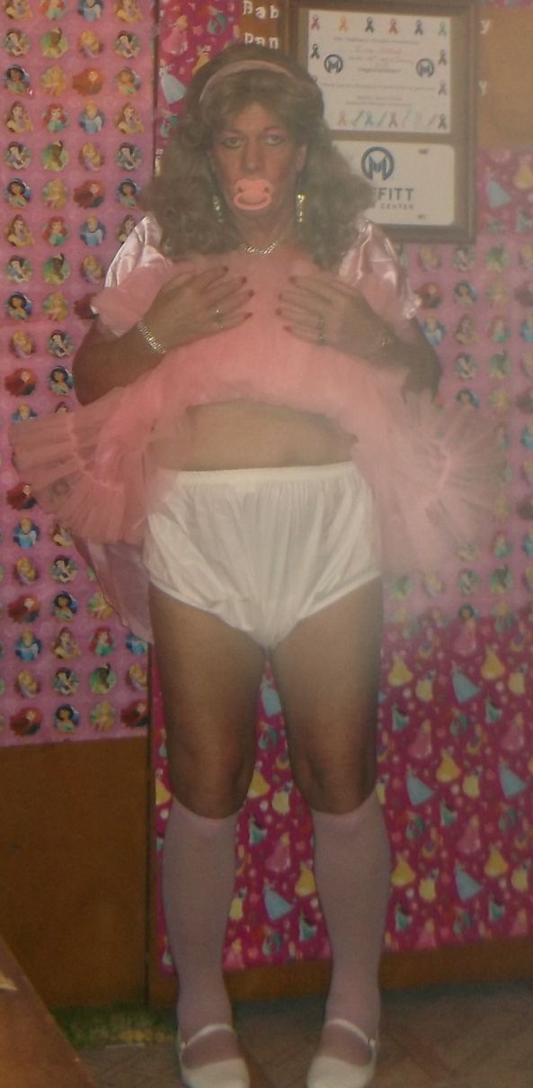 sissy little girl pansy shows us her new pink dress - sissy little girl pansy needs to walk everyday to build up her stamina since the cancer, what would you think if you saw her dressed like a little girl walking past your house? ... pansy hopes you would humiliate her and take pictures of her, sissy,humiliation,adult little girl, Adult Babies,Feminization,Diaper Lovers
