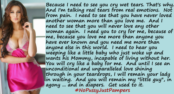 No Pussy Just Pampers #2 - My fantasy thought, added to pictures., Sissy,Pampers,Diapers,Humiliation, Adult Babies,Diaper Lovers