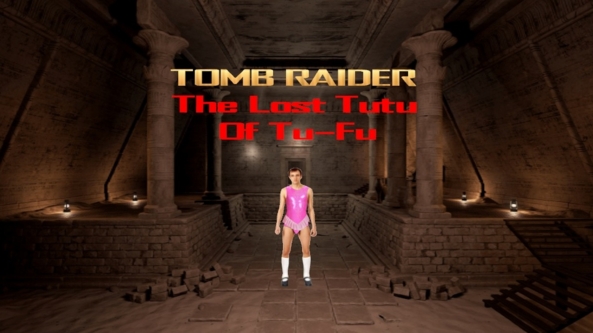 An Old Idea Remade & Improved 2of2: Sissy Tomb Raider - A Sissy Version Of Lara Croft, Tomb Raider,sissification, Feminization,Sissy Fashion,Dolled Up