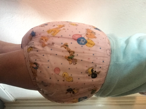 More shots of me in my new cloth nappies - Adult baby in cloth diapers, Cloth nappies, Diaper Lovers,Adult Babies