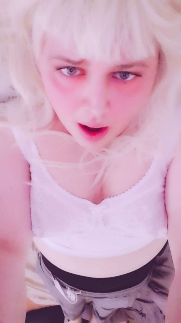 Hey  - Just me, Sissy,blond,blonde,young,teen,chubby,lingerie,bra and pantie, Bad Boy To Good Girl,Other Body Modifications,Hormones,Masterbation,Feminization,Sissy Fashion,Dolled Up