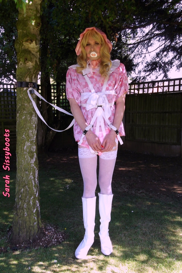 A Visit to Auntie Kay Part 2, sissybaby nappies pushchair humiliation, Feminization,Diaper Lovers,Bondage,Sex Toys