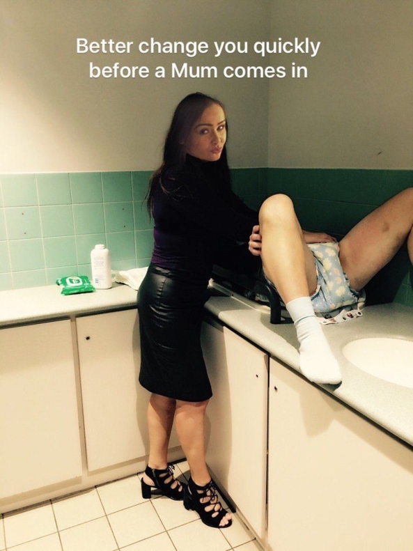 My babysitter captions,     , Sissy Fashion,Adult Babies,Diaper Lovers