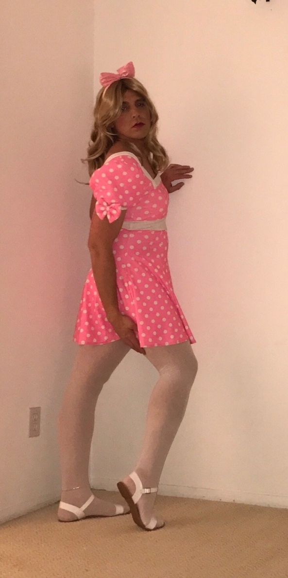 Sissy Marky can no longer claim he is a man - I want everyone to know that I'm not a man. I would much rather wear my little panties and cute little girly dresses and tights. I want to be an obedient little sissy who gets humiliated. I want to be sent out in public for everyone to see., sissy,Sissy Marky,effeminate,girlyboi,pantywaist,sissy humiliation, Feminization,Bad Boy To Good Girl,Sissy Fashion,Dolled Up