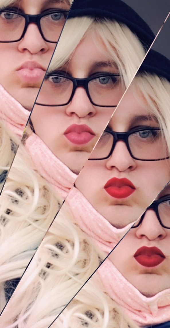 Snapchat pics - Messing around with Snap, Sissy, Cross Dressing. Snapchat, Dolled Up,Holiday,Feminization,Sissy Fashion