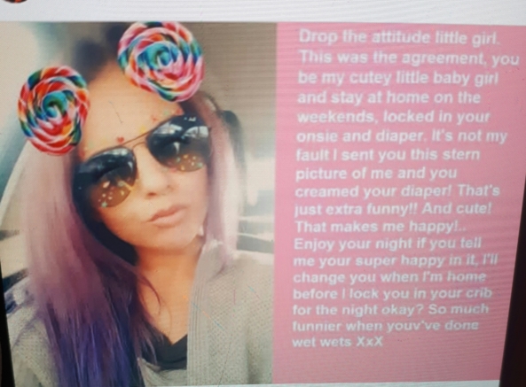 Sissy baby Miley and her bossy babysitters, Sissy girl Miley loser, Adult Babies,Diaper Lovers,Sissy Fashion