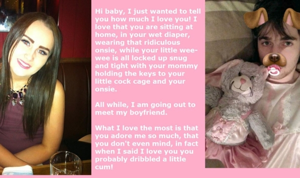 Babysitter tease, Sissy, Diaper Lovers