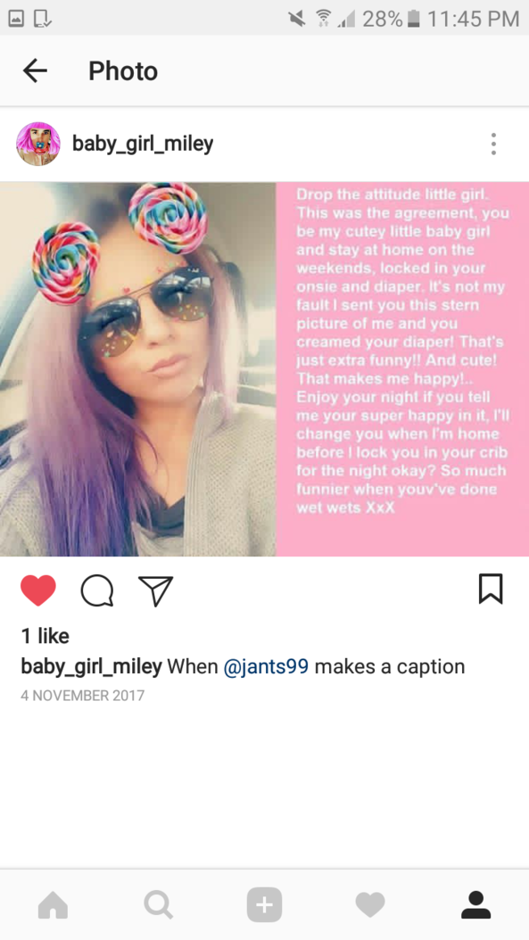 When you're a caption lover, Sissy baby girlo, Diaper Lovers