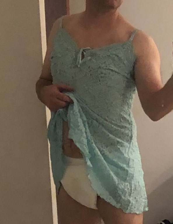 My dress - Wearing what I should be, Dress diapers, Sissy Fashion,Slow Change,Feminization,Adult Babies