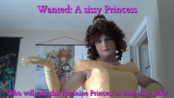 Wanted Ad - Sabrina is looking to get hitched ;) not really but what would you do?, Princess,Sissy,Marriage, Wedding,Feminization,Fairytale,Dolled Up