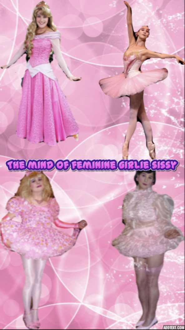 The Mind of a Sissy Girl - What goes on inside my mind sometimes. the pics are just me using the reface app I do not own any of the pics or outfits in the this caption, Sissy,Princess,Feminization , Feminization,Sissy Fashion,Mind Altering,Masterbation,Dolled Up