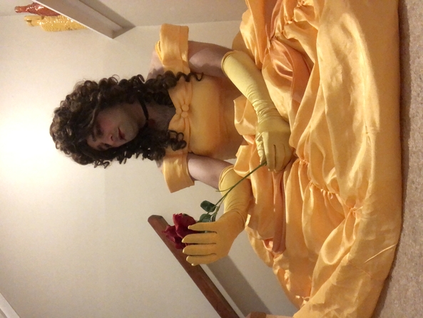 Sabrina loves being a princess - I love being a lovely girly princess. How do I look? -mwah-, Feminization,Princess, Feminization,Dolled Up,Fairytale,Str8 Orientation