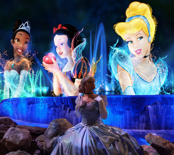 Thinking about my Sisters - I come to the fountain to think about my other sisters I hope they are ok :), Princess,Feminization,Sissy, Fairytale,Magical Change,Dolled Up